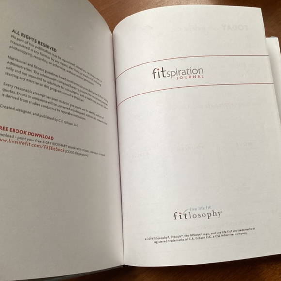 Fitspiration Guided Journal by C. R. Gibson - Picture 3 of 7